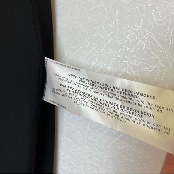 Dress the Population Iris Crepe Mermaid Gown Black S - Picture 3 of 6